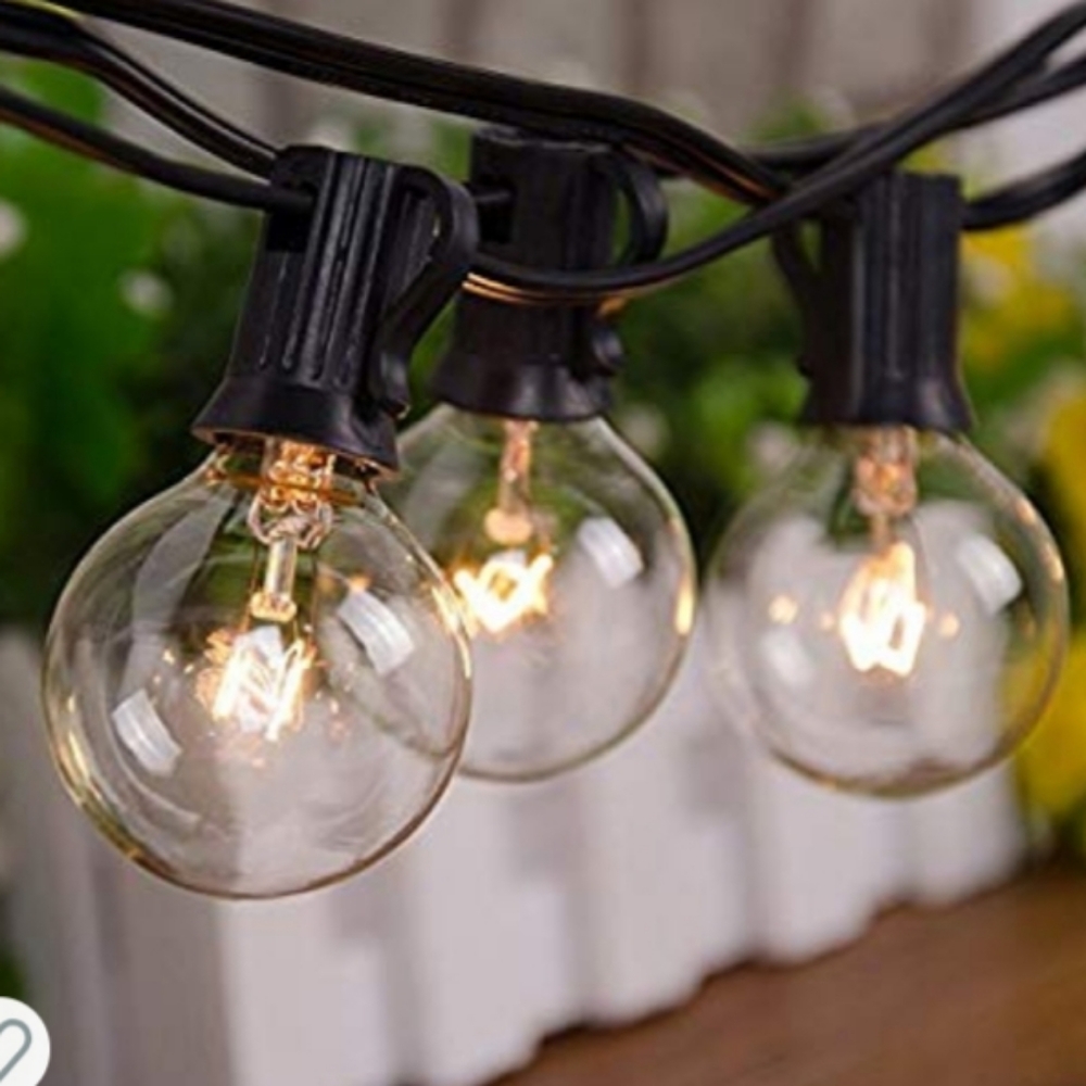 SALE - New! Noza Tec globe string lights